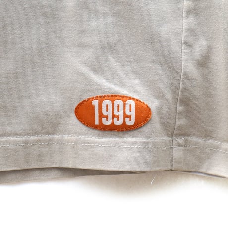 Harley Davidson / Vintage, Split Striped Pocket S/S Tee "1999"