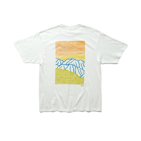 THE UNION / "Blue Mountain" Tee by Naoya Arakawa