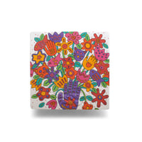 Hotel Del Colonado / Vintage, Folk Art Flowers S/S Tee