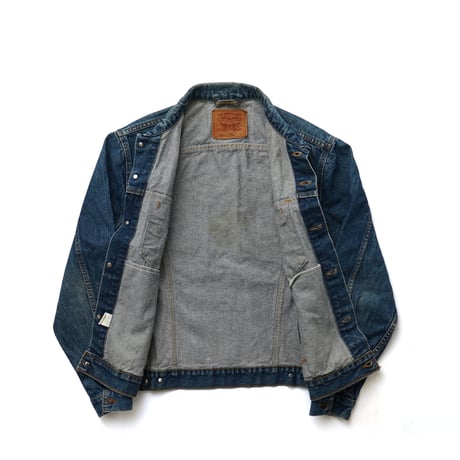 Levi's / Vintage, Hand-Painted Denim Trucker Jacket "70506-0216"