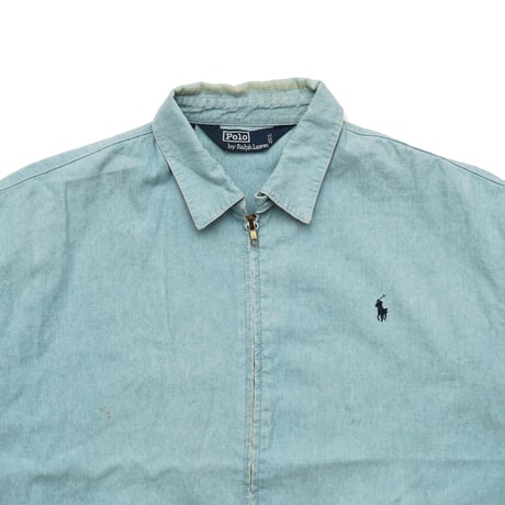 Polo Ralph Lauren / Vintage, Bayport Cotton Chambray Windbreaker