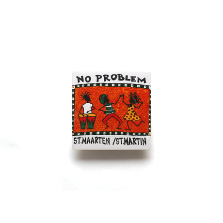 St. Martin (St. Maarten) / Vintage, Souvenir S/S Tee "No Problem"