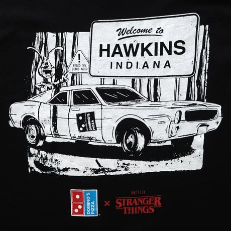 Domino Pizza×Stranger Things / Order Limited S/S Tee