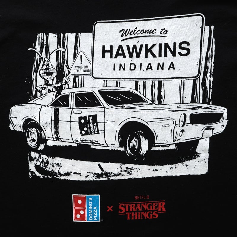 Domino Pizza×Stranger Things / Order Limited S/