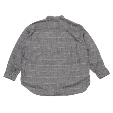 90's Vintage, Glen Plaid B.D L/S Shirt