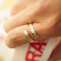 IN-PUT-OUT / "Fragile" Ring