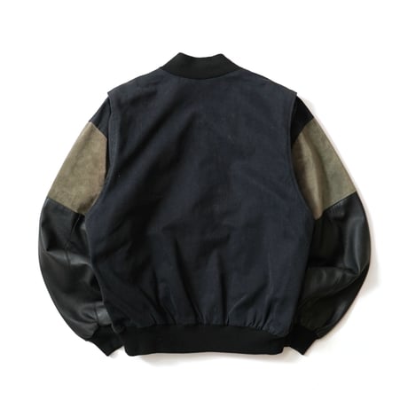 Amgen / Vintage, Wool Leather Varsity Jacket