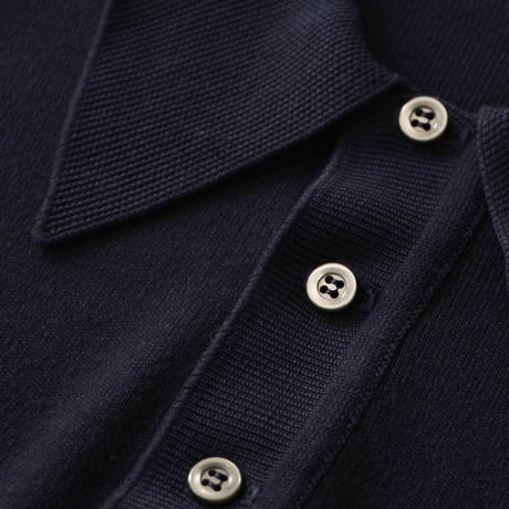 Vintage, Knit Polo S/S Shirt