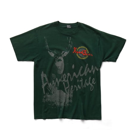 Fred Bear Museum / Vintage, Gift Shop S/S Tee "Sports Club, White Tail"
