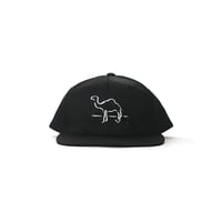Camel / Vintage, Silhouette Logo 6-Panel Hat