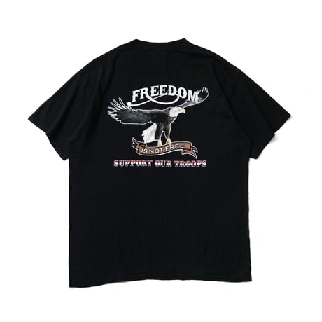 AMS Industries, Inc. / Vintage, Support Our Troops Pocket S/S Tee
