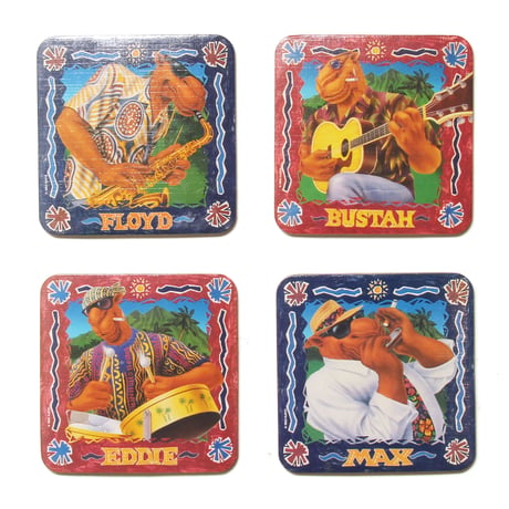 Camel / 90's Vintage, Joe's Beach Club Coaster set