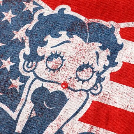 Betty Boop / Stars and Stripes Heart S/S Tee