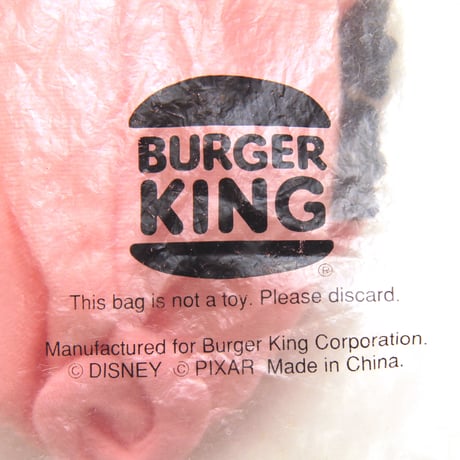 Disney × Burger King / Vintage, Toy Story Puppets "Hamm"
