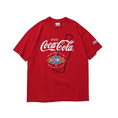 Coca-Cola / Vintage, Super Bowl School Tour 1997 Staff S/S Tee