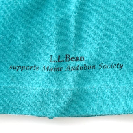 L.L. Bean / Vintage, Supports Maine Audubon S/S Tee "Common Loon, Gavia immer"