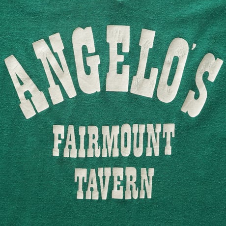 Angelo's Fairmount Tavern / Vintage, Ringer V-Neck S/S Tee