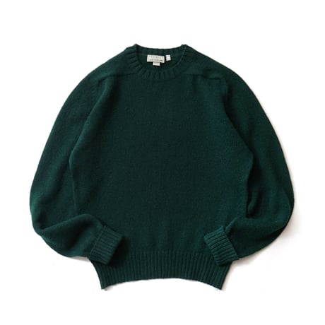 L.L.Bean / Vintage, Crew Neck Shetland Sweater