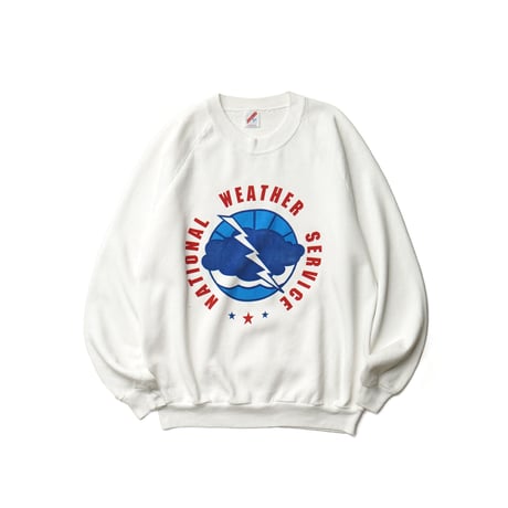 National Weather Service / Vintage, Logo Crewneck Sweatshirt
