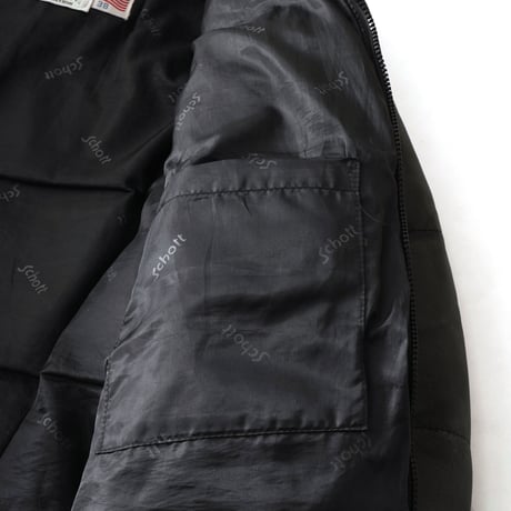 Schott / Vintage, Leather Down Jacket