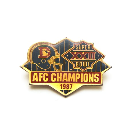 NFL / Pins "Super Bowl XXⅡ (1987 - 1988)"