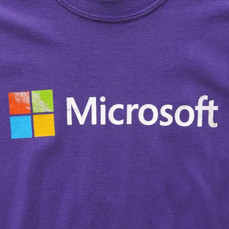 Microsoft / 7th Logo S/S Tee (Sleeve Cut Off)