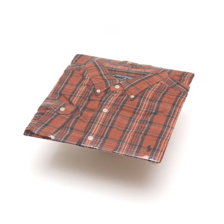 Polo Sport / 90's Vintage, B.D. Tartan Plaid Flannel L/S Shirt