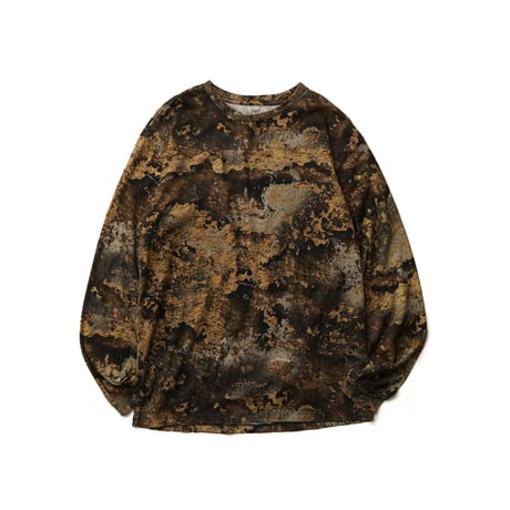 Red Head / Strata Camouflage L/S Tee