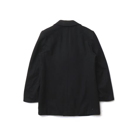 Burberry's / Vintage, Plaid Lined Melton Pea Coat