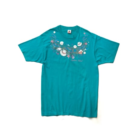 Captiva Island, FL / Vintage, Puffy Paint Sea Shells S/S Tee