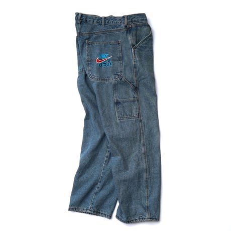 NIKE / Vintage Bootleg, Fleece Liner Painter Denim Pant W : 32