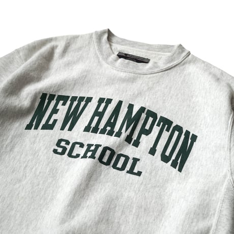 Champion / Vintage, Reverse Weave Crewneck Sweatshirt "New Hampton School"
