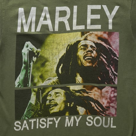 Bob Marley / Satisfy My Soul V-Neck S/S Tee