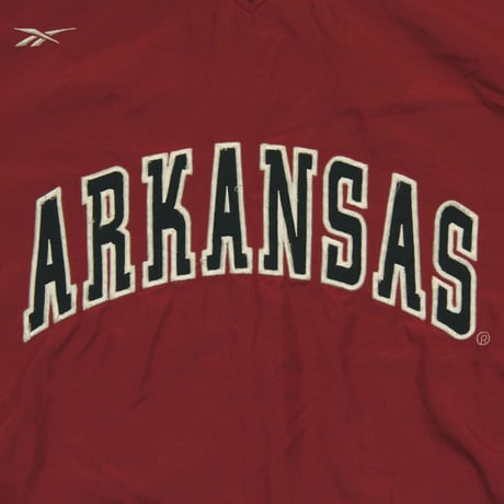 University of Arkansas / Pullover Scout Jacket "Arkansas Razorbacks" (manufactured by reebok))
