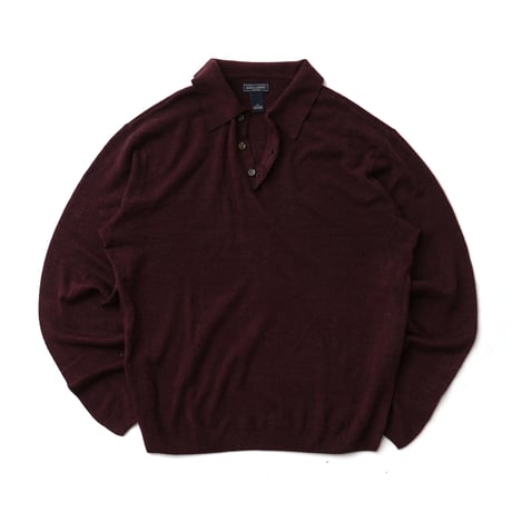 Saddlebred / Vintage, Knit L/S Polo