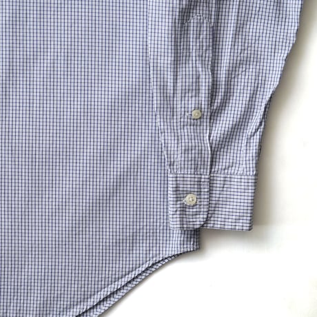 Ralph Lauren / Vintage, Tattersall Paid Two-Ply Cotton B.D L/S Shirt "Blake"