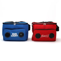 Budweiser & Bud Light / Cooler Bag with Bluetooth Speaker ( include Bottle Opener & 2 Can Coolers )