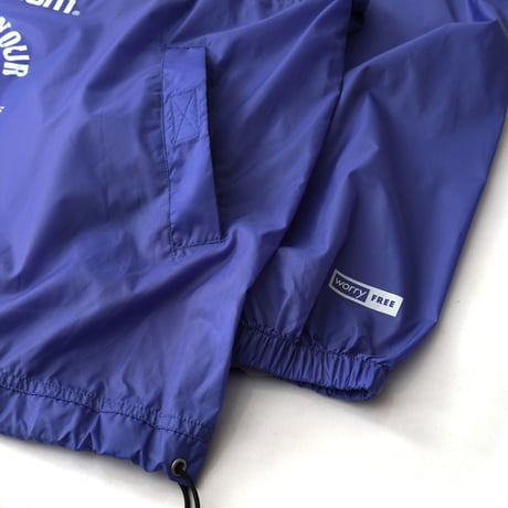 Sony / Vintage, Half Zip Pullover Hooded Nylon Jacket "Handycam"