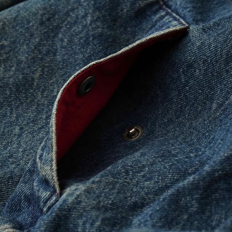 Polo Ralph Lauren / Vintage, Fleece Liner Bayport Denim Windbreaker