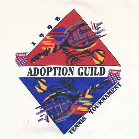 Adoption Guild / 90's Vintage, Tennis Tournament Crewneck Sweatshirt