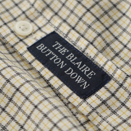 Ralph Lauren / Vintage, Tattersall Plaid Cotton B.D L/S Shirt "The Blaire"