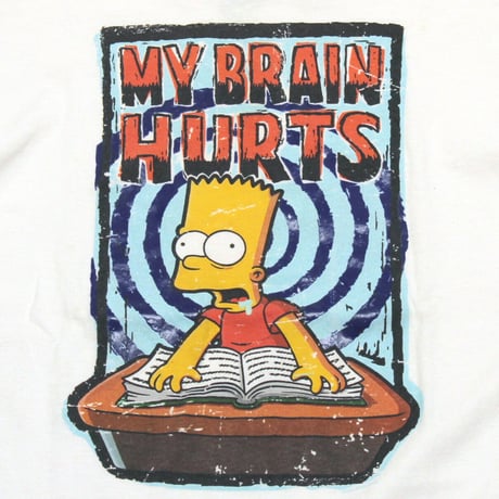 The Simpsons / My Brain Hurts Bart S/S Tee