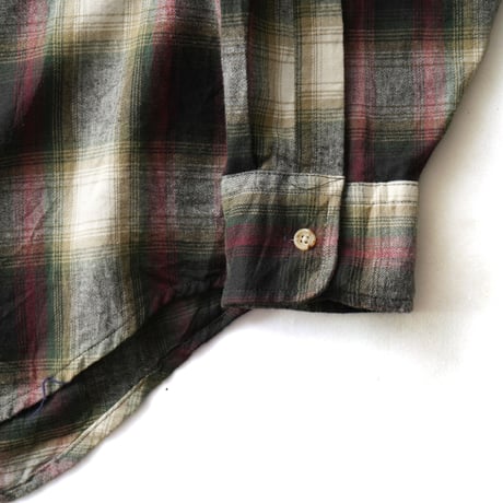 Cleve Shirt Makers / Vintage, Plaid Flannel L/S Shirt