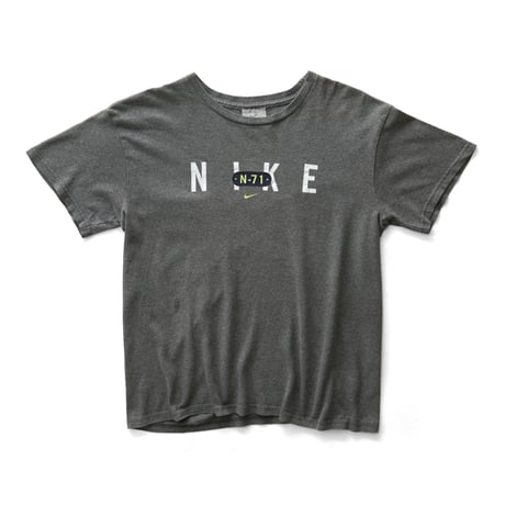 NIKE / Vintage, N-71 Logo S/S Tee "AMX95 Neon Yellow"