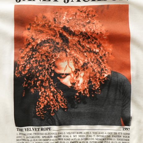 Janet Jackson / The Velvet Rope S/S Tee