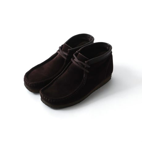 Clarks / Wallabee Boot (Suede, Dark Brown)