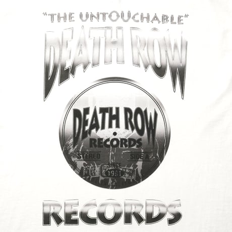 Death Row Record / Metallic Logo S/S Tee