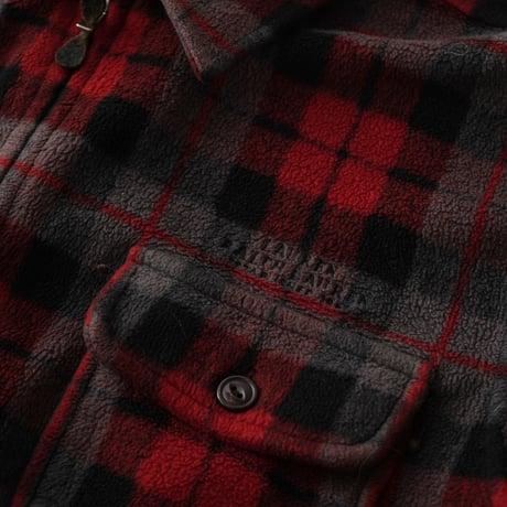 Lauren Ralph Lauren / Vintage, Fleece Plaid Zip Up Jacket