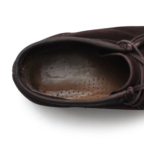Clarks / Wallabee Boot (Suede, Dark Brown)