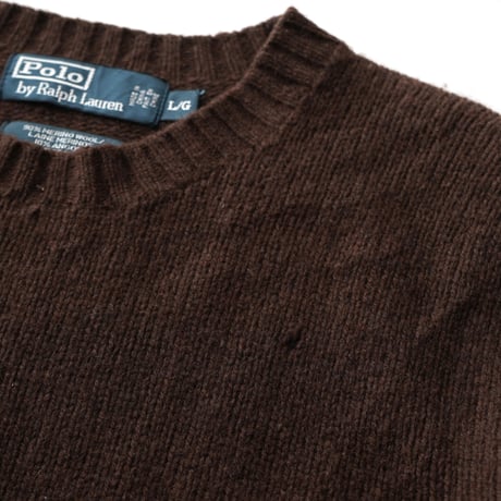 Polo Ralph Lauren / Vintage, Wool Knit Crewneck